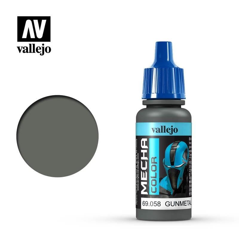 Vallejo Hobby Paint - Vallejo Mecha Colour - Gunmetal