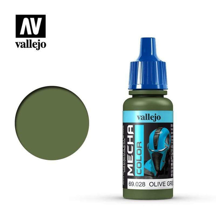 Paint - Vallejo Mecha Colour - Olive Green
