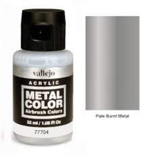 Vallejo Hobby Paint - Vallejo Metal Colour - Burnt Metal 32ml