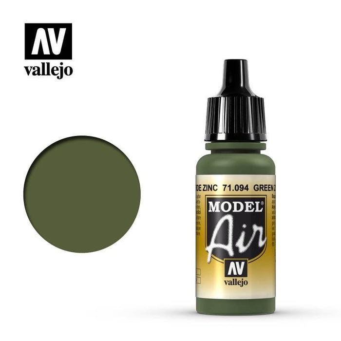 Paint - Vallejo Model Air - Green Zinc Chromate