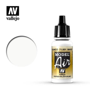 Vallejo Hobby Paint - Vallejo Model Air - White