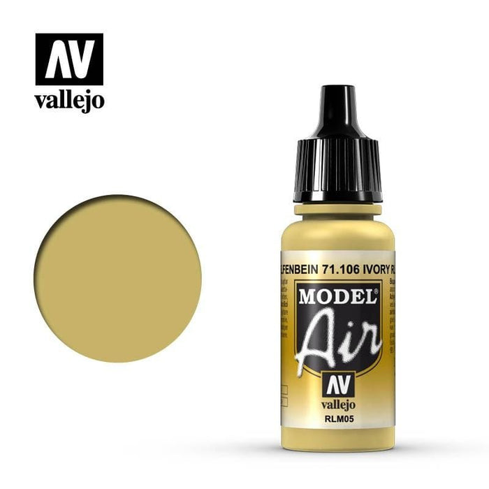 Paint - Vallejo Model Air - Yellow Lasure Rlm 05