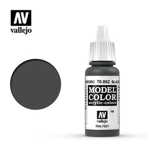 Vallejo Hobby Paint - Vallejo Model Colour - Black Grey #168