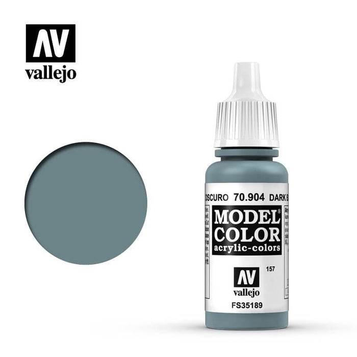 Paint - Vallejo Model Colour - Dark Blue Grey #157