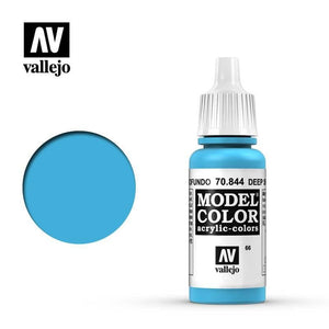 Vallejo Hobby Paint - Vallejo Model Colour - Deep Sky Blue #066