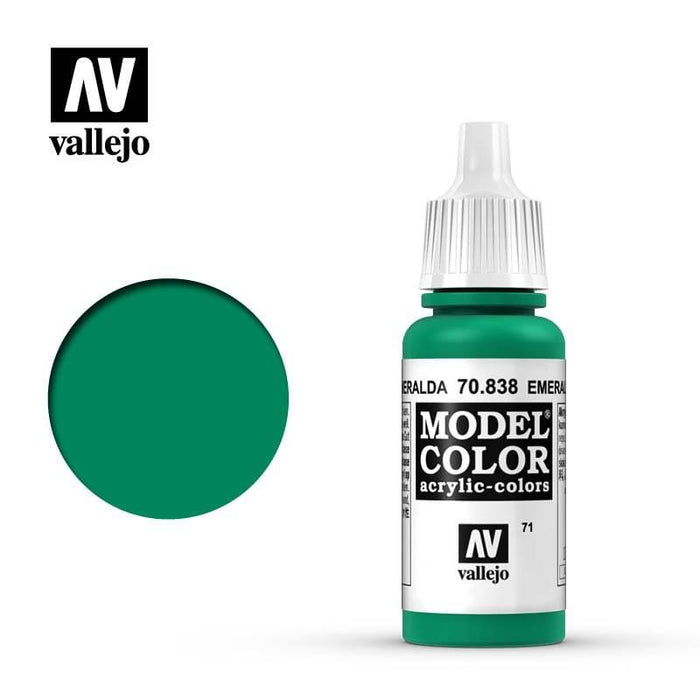 Paint - Vallejo Model Colour - Emerald #071