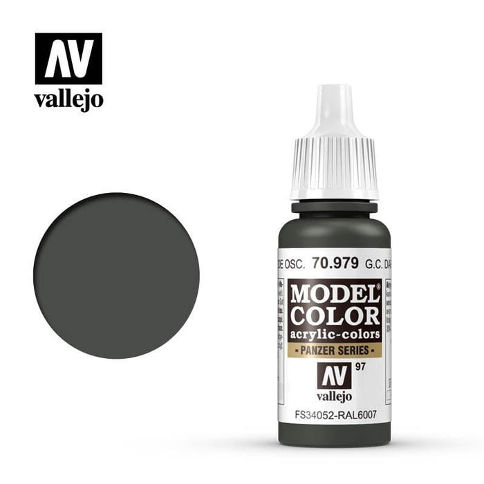 Paint - Vallejo Model Colour - German Camo Dark Green #097