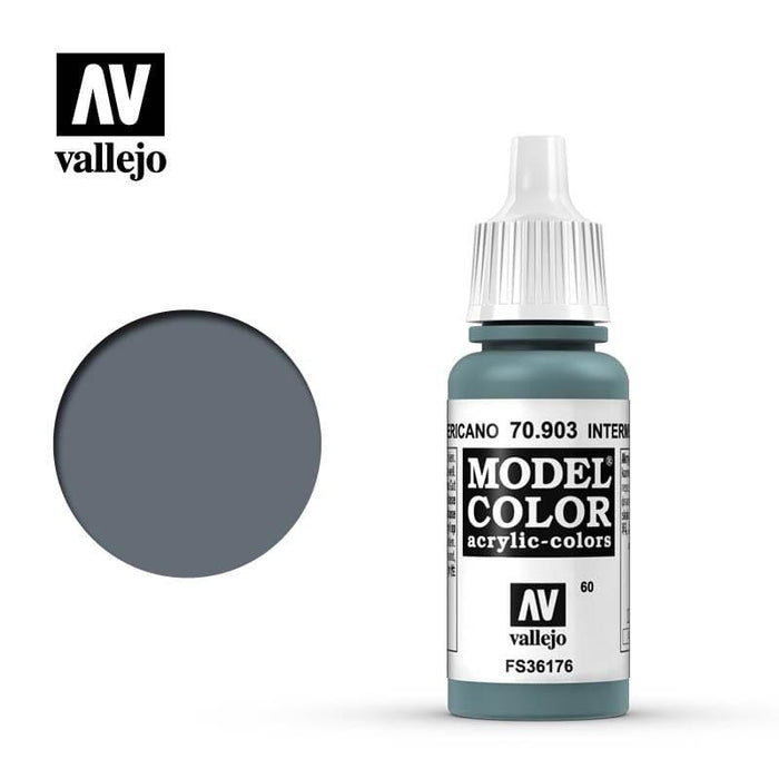 Paint - Vallejo Model Colour - Intermediate Blue #060