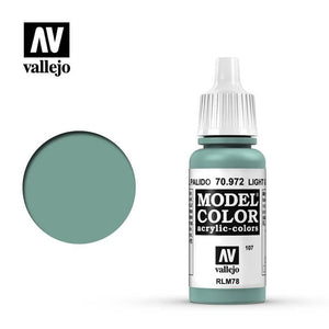 Vallejo Hobby Paint - Vallejo Model Colour - Light Green Blue #107
