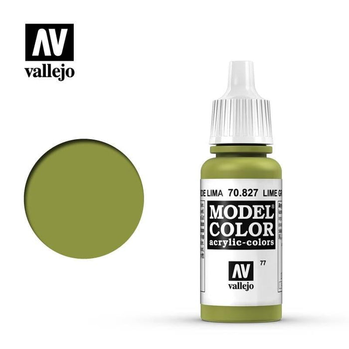 Paint - Vallejo Model Colour - Lime Green #077