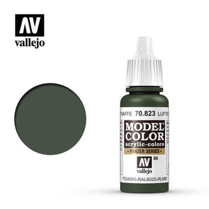 Vallejo Hobby Paint - Vallejo Model Colour - Luftwaffe Camo Green #086