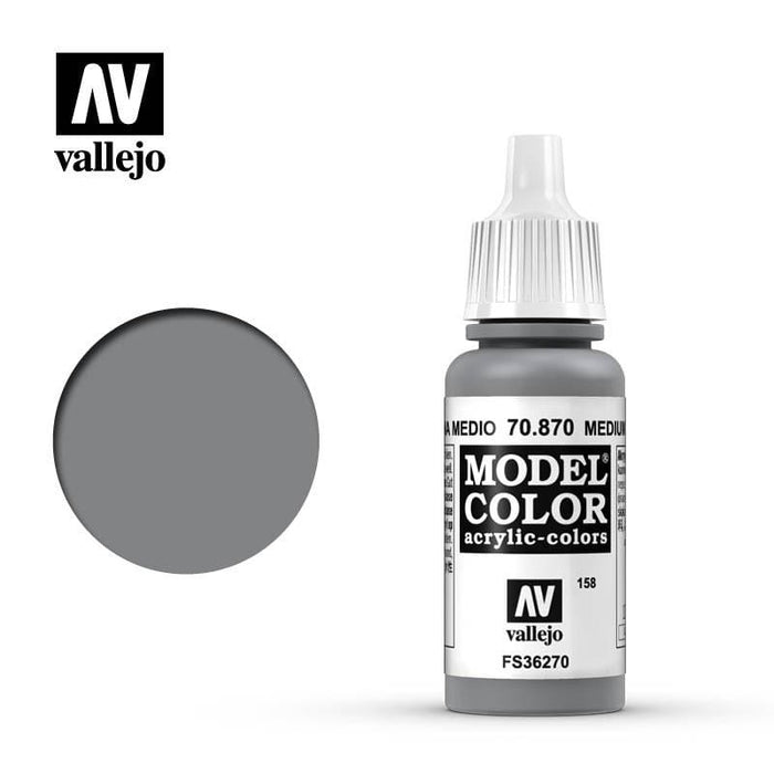 Paint - Vallejo Model Colour - Medium Sea Grey #158
