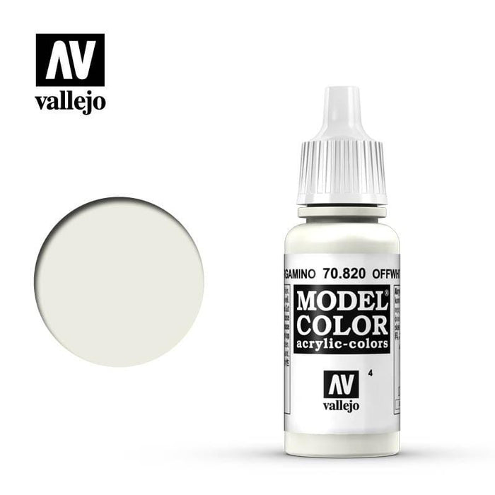 Paint - Vallejo Model Colour - Offwhite  #004