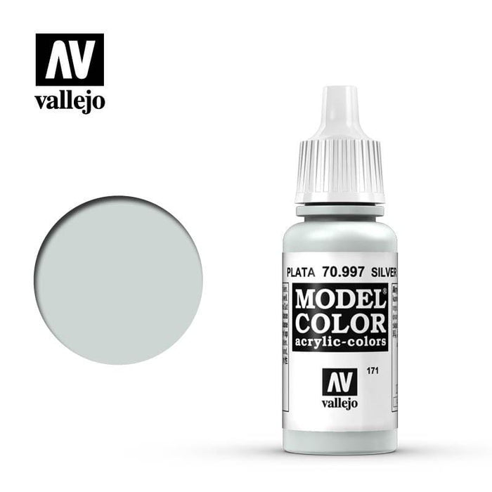 Paint - Vallejo Model Colour - Silver #171