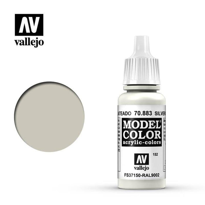Paint - Vallejo Model Colour - Silvergrey  #152