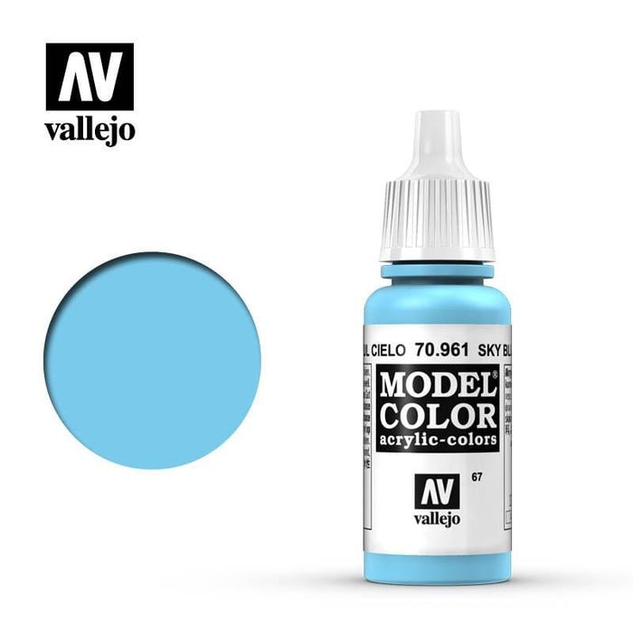 Paint - Vallejo Model Colour - Sky Blue #067