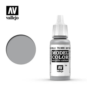Vallejo Hobby Paint - Vallejo Model Colour - Sky Grey  #154