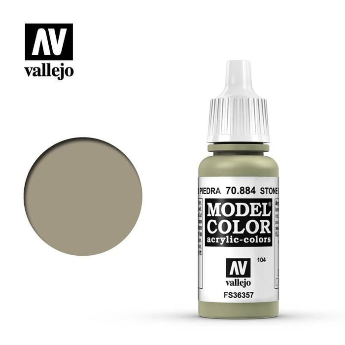 Paint - Vallejo Model Colour - Stone Grey  #104