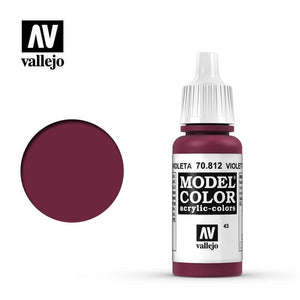 Vallejo Hobby Paint - Vallejo Model Colour - Violet Red #043