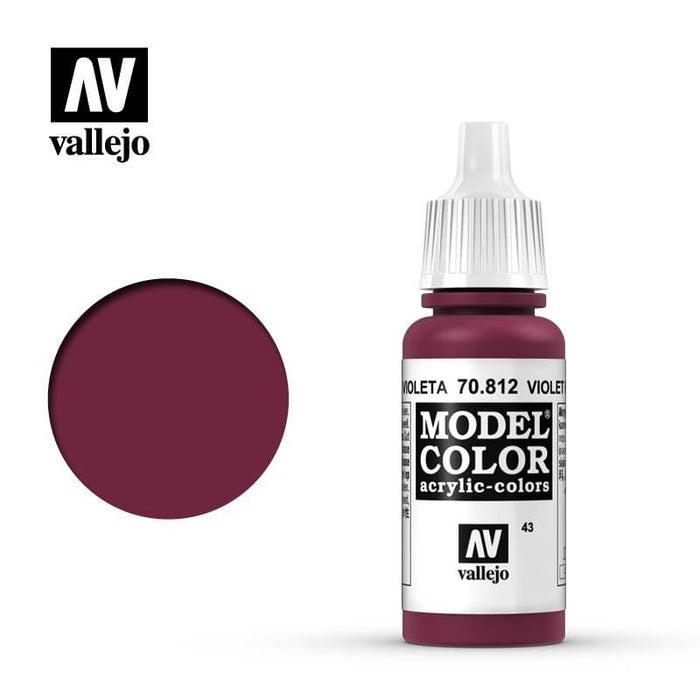 Paint - Vallejo Model Colour - Violet Red #043