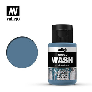Vallejo Hobby Paint - Vallejo Model Wash - Blue Grey 35ml