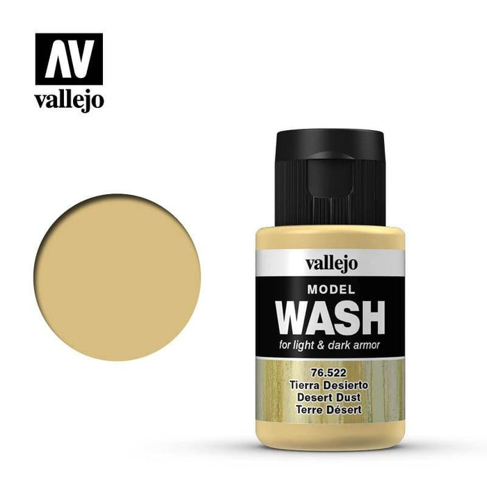 Paint - Vallejo Model Wash - Desert Dust 35ml
