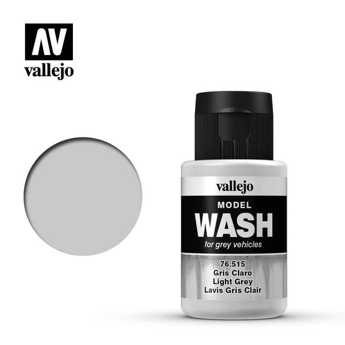 Paint - Vallejo Model Wash - Light Grey 35ml