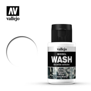 Vallejo Hobby Paint - Vallejo Model Wash - White 35ml