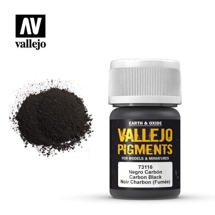 Paint - Vallejo Pigments - Carbon Black