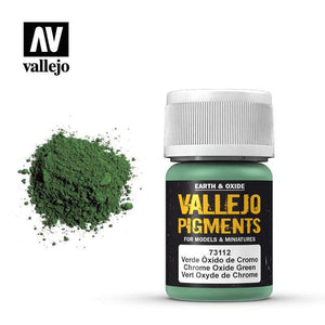 Vallejo Hobby Paint - Vallejo Pigments - Chrome Oxide Green