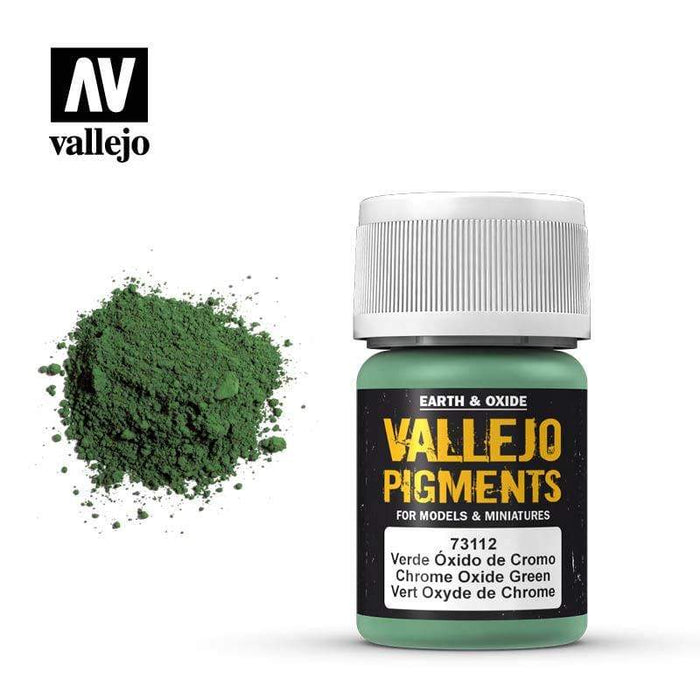 Paint - Vallejo Pigments - Chrome Oxide Green