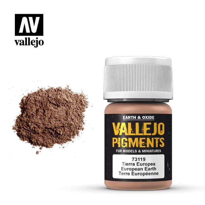 Vallejo Hobby Paint - Vallejo Pigments - European Earth