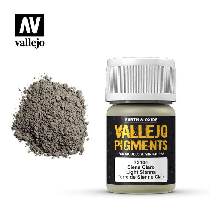 Paint - Vallejo Pigments - Light Sienna