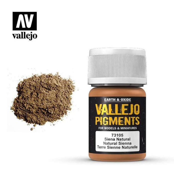 Paint - Vallejo Pigments - Natural Sienna