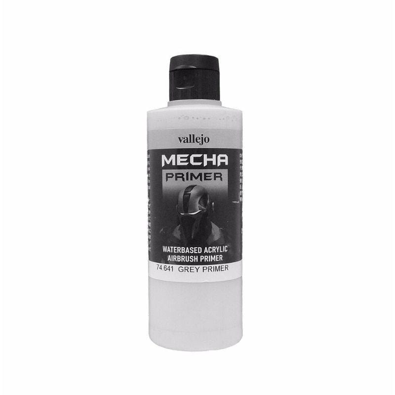Vallejo Hobby Paint - Vallejo Surface Primer - Mecha Grey 200ml
