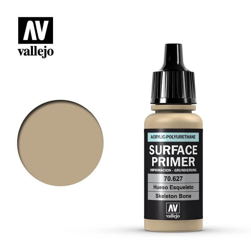 Vallejo Hobby Paint - Vallejo Surface Primer - Skeleton Bone 17ml