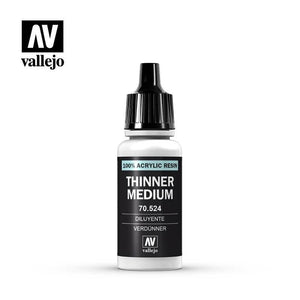 Vallejo Hobby Paint - Vallejo Thinner Medium #200