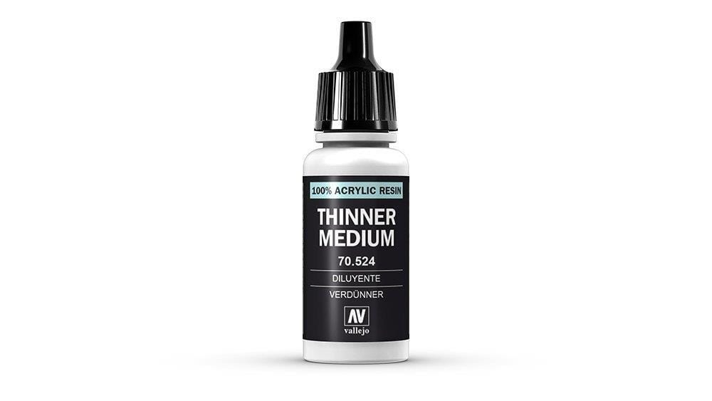 Vallejo Hobby Paint - Vallejo Thinner Medium 60ml