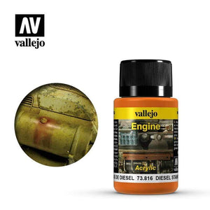 Vallejo Hobby Paint - Vallejo Weathering Effects- Diesel Stains