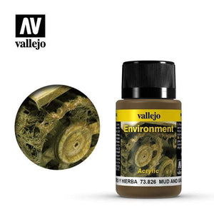 Vallejo Hobby Paint - Vallejo Weathering Effects- Mud and Grass Effect