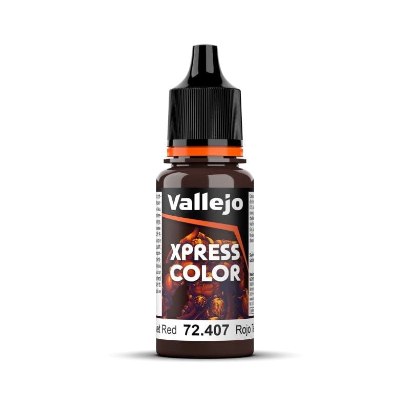 Vallejo Hobby Paint - Vallejo Xpress Color - Velvet Red