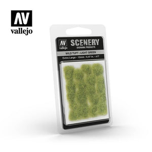 Vallejo Hobby Vallejo Scenics - 12mm Wild Tuft - Light Green