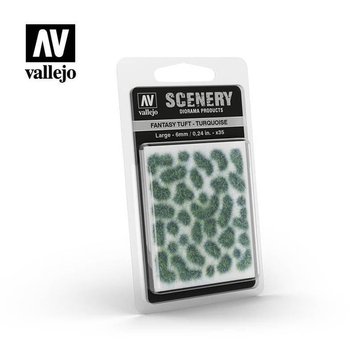 Vallejo Scenics - 6mm Fantasy Tuft - Turquoise