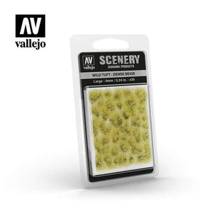 Vallejo Hobby Vallejo Scenics - 6mm Wild Tuft - Dense Beige