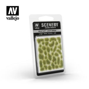 Vallejo Hobby Vallejo Scenics - 6mm Wild Tuft - Light Green