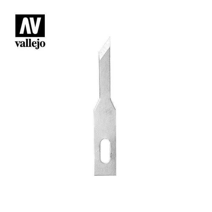 Vallejo Tools - #68 Stencil Edge Blades (5pc) - for no.1 handle