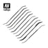 Vallejo Hobby Vallejo Tools - Budget riffler file set (10pc)