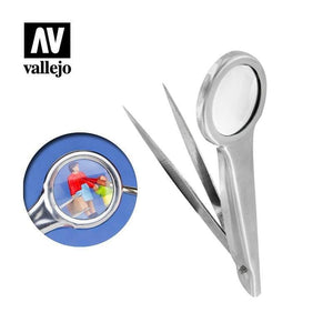 Vallejo Hobby Vallejo Tools - Magnifier Tweezers