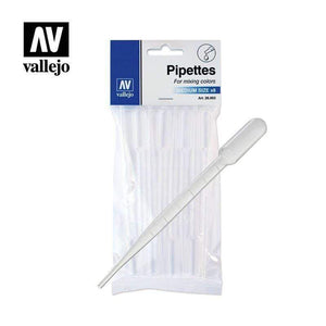 Vallejo Hobby Vallejo Tools - Pipettes Medium Size (8) 8x3ml.