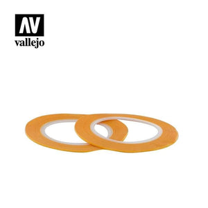 Vallejo Hobby Vallejo Tools - Precision Masking Tape 1mmx18m - Twin Pack